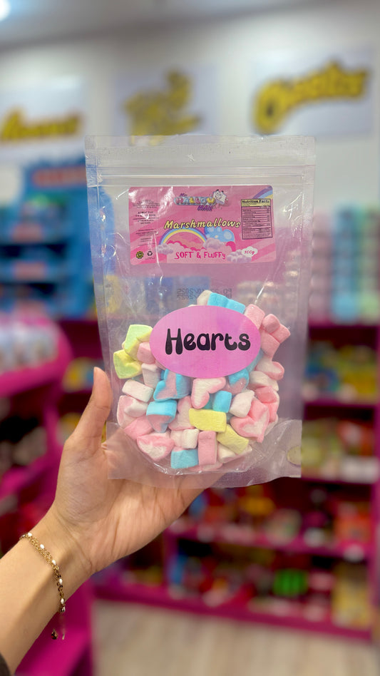 Hearts Marshmallows 100g