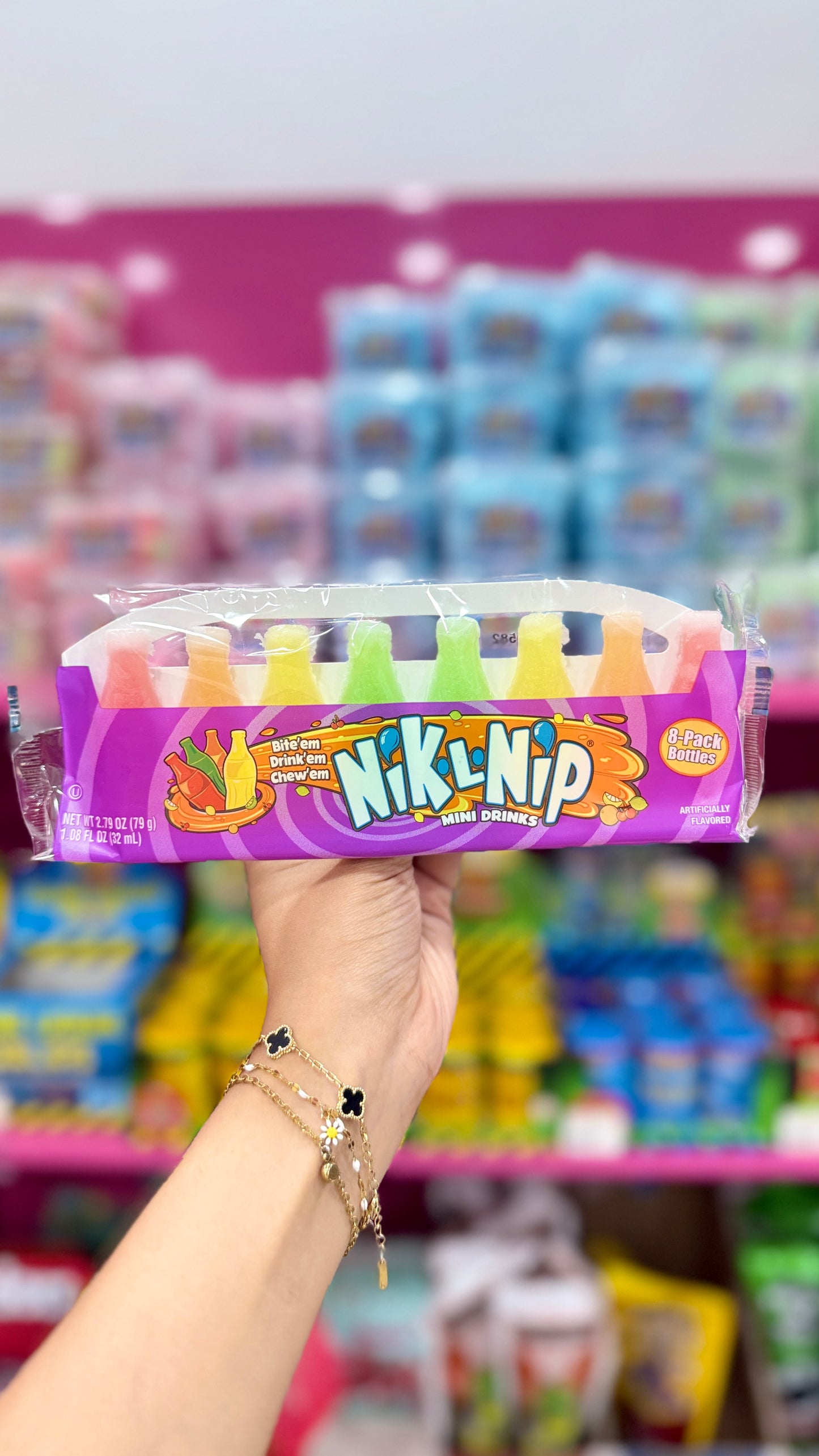 Nik L Nip - 8pc Wax Bottles