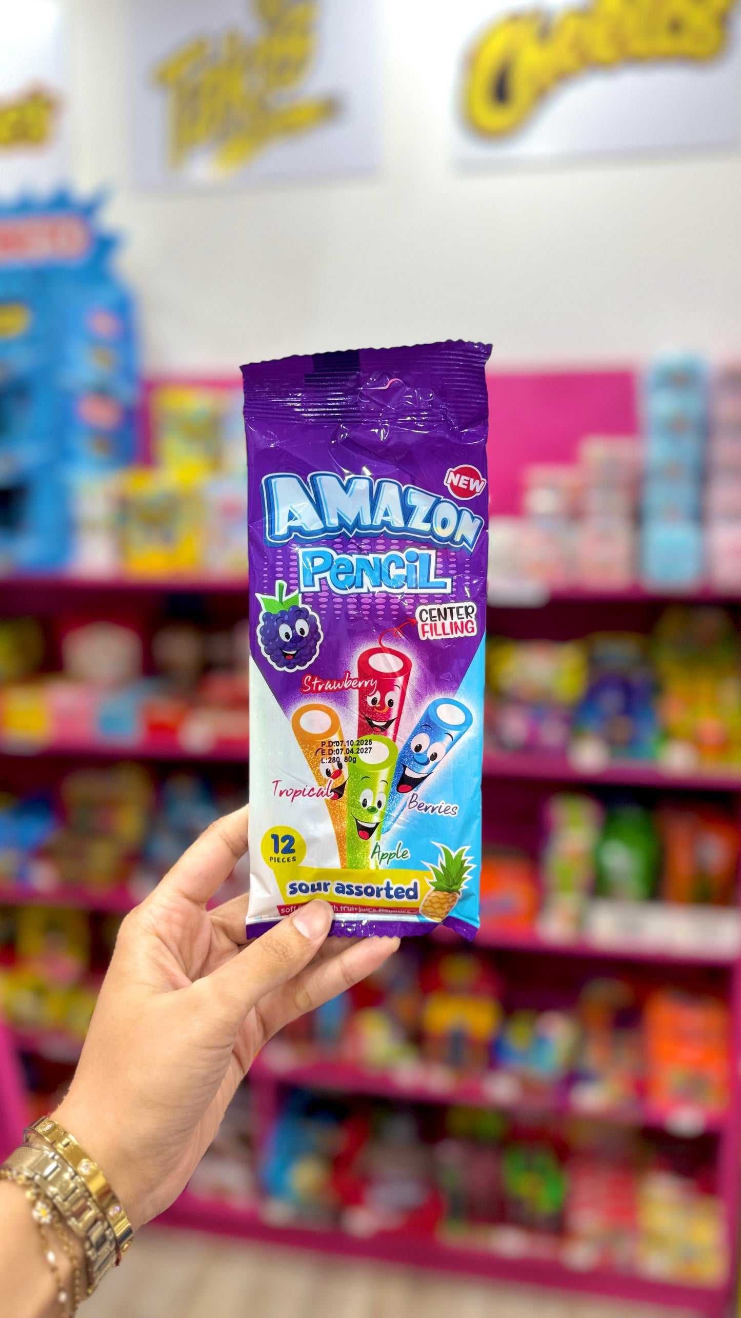 Amazon Pencil - Sour Assorted