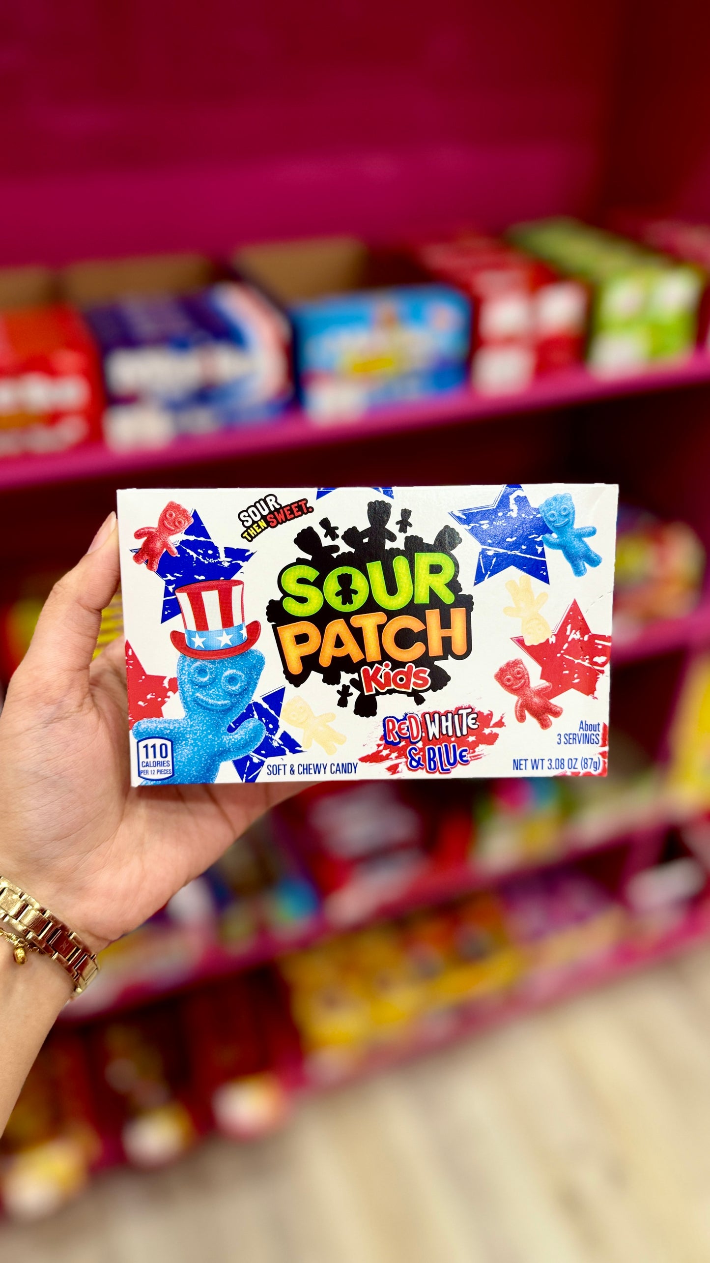 Sour Patch Kids - Red , White , Blue