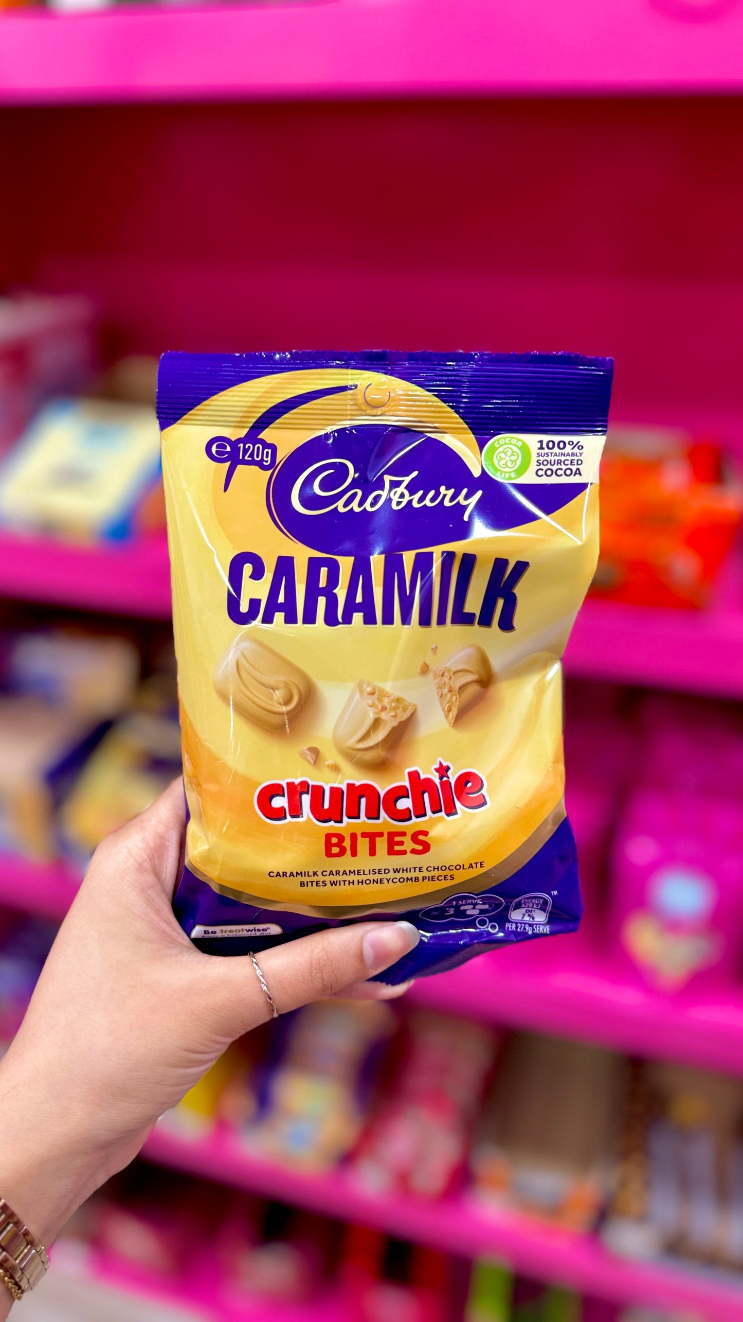 Caramilk - Crunchie Bites