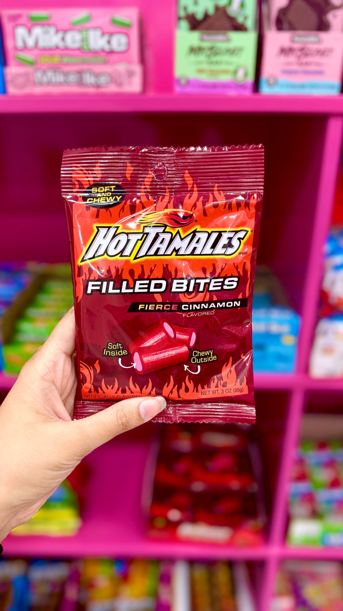 Hot Tamales Filled Bites