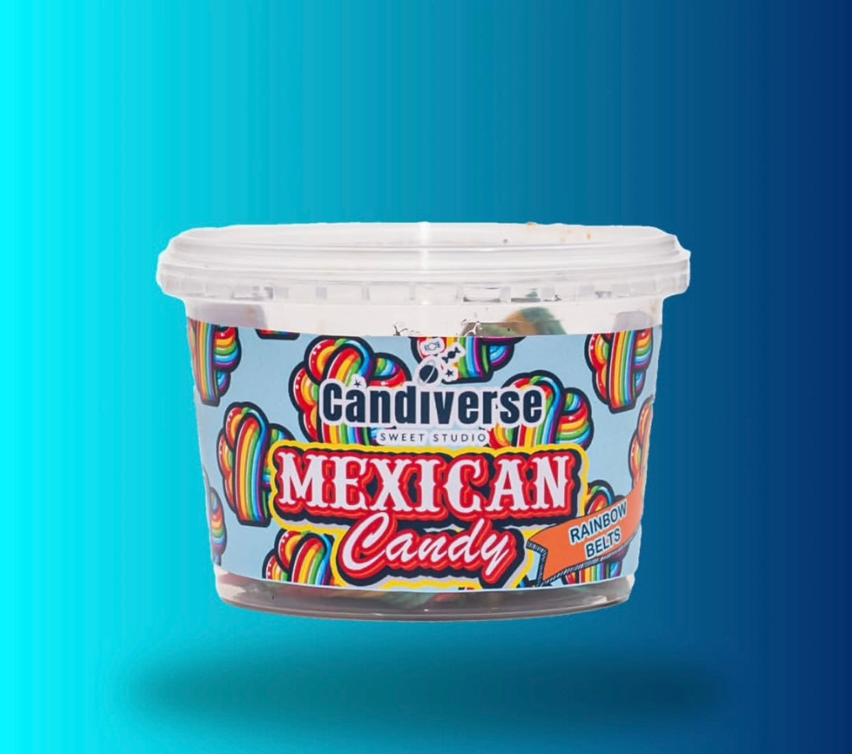 Candiverse Mexican Candy - Rainbow Belts 100g