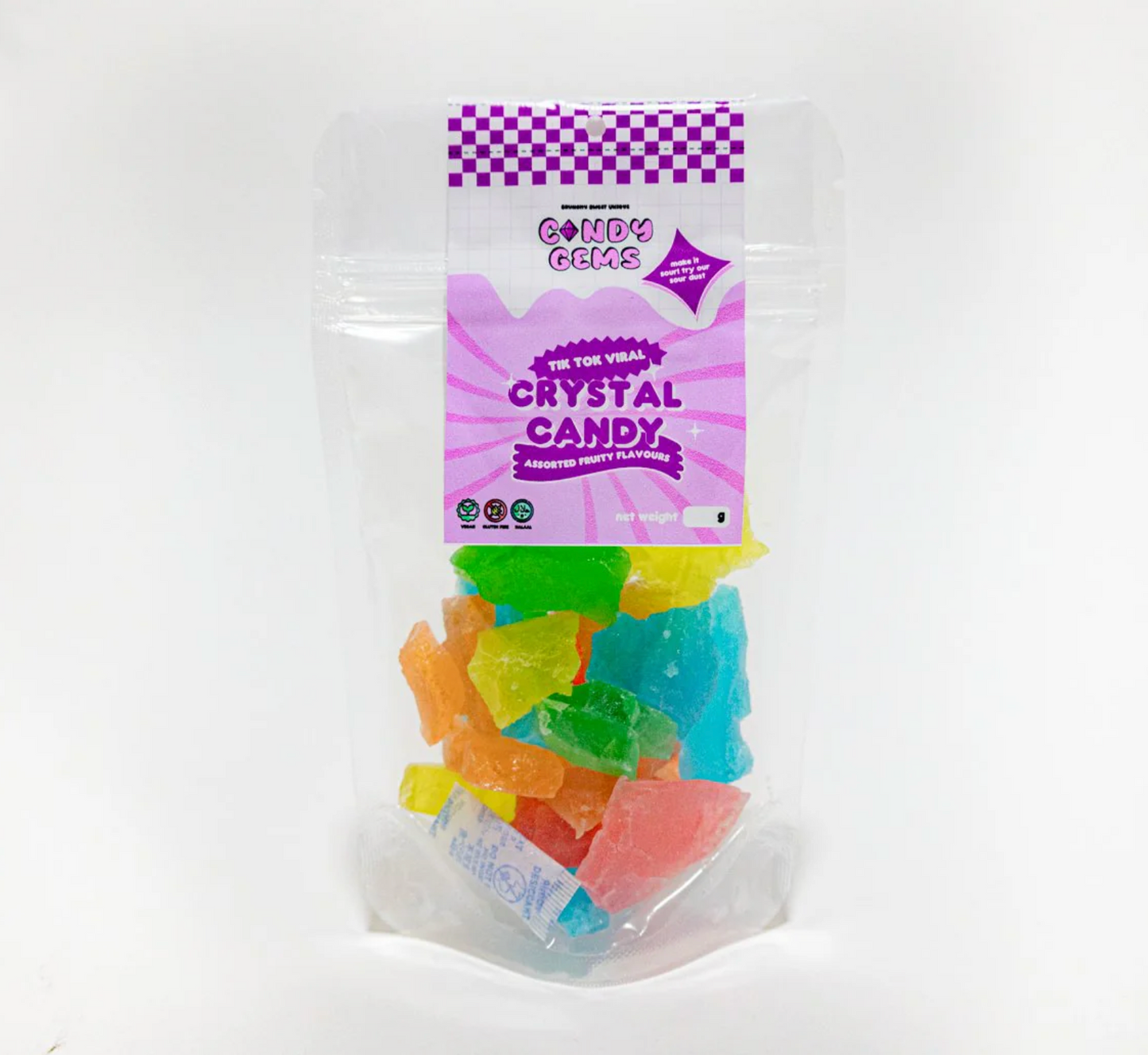 Candy Gems Crystal Candy 100g
